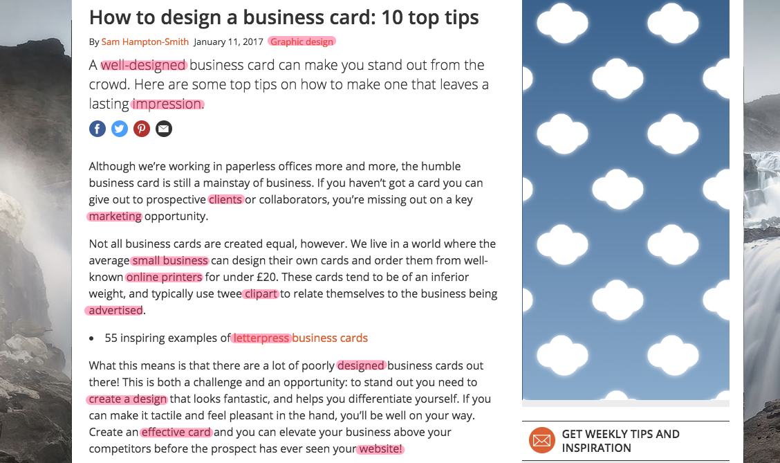 کارت تجاری خلاقانه - how to create business card