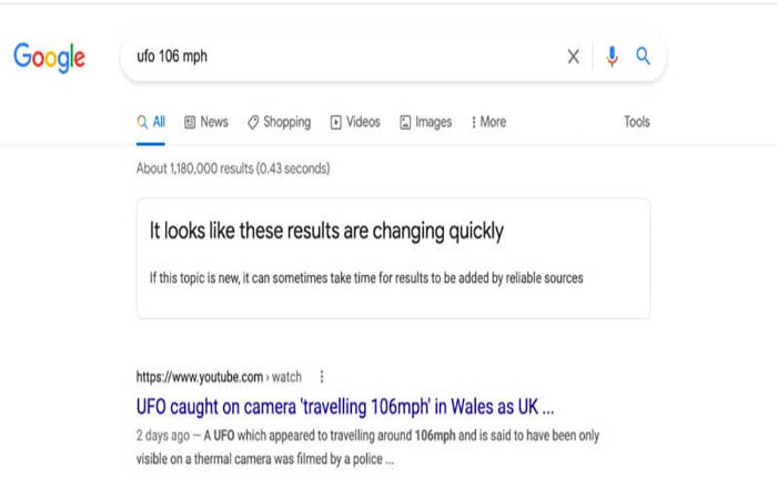 نمایش اعلان جدید گوگل برای جستجوهای جدید