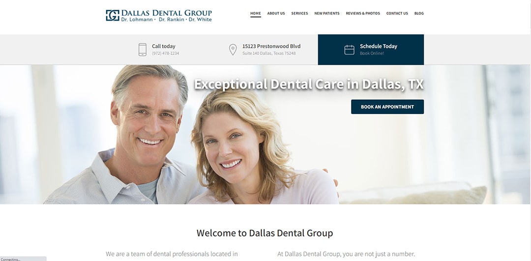 بهترین سایت دندان پزشکی Dentist Dallas